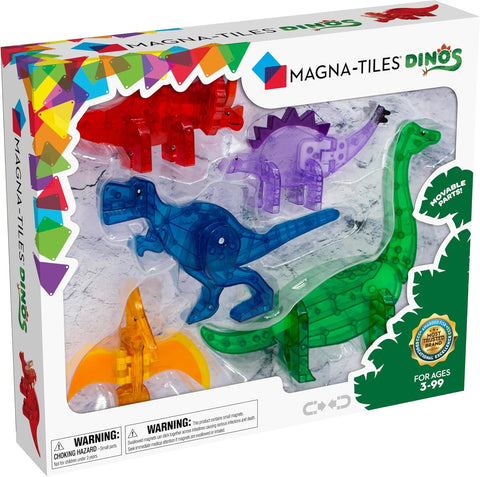 Magna-Tiles Dinos 5-Piece Set