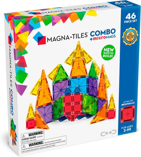 Magna-Tiles Combo 46-Piece Set