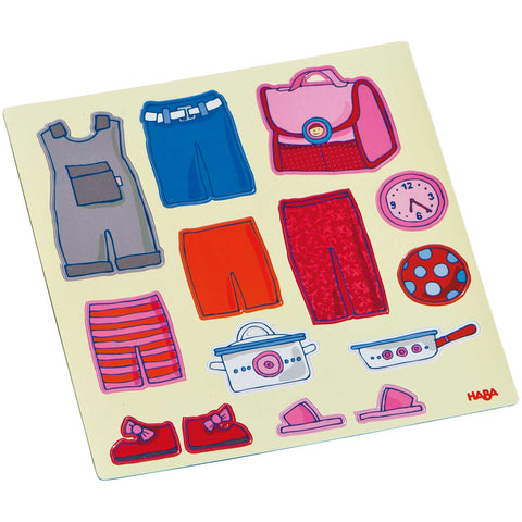 HABA Dress-Up Doll Lilli Magnetic Game