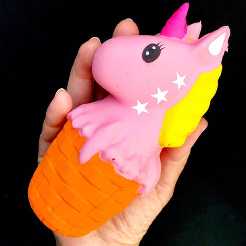 BC Mini Pink Unicorn Ice Cream Squishy