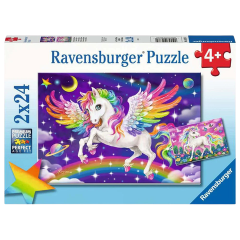 Ravensburger Unicorns and Pegasus 24 Pc Puzzle
