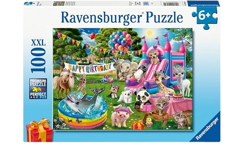 Ravensburger Tiara Birthday Party 100 Pc Puzzle