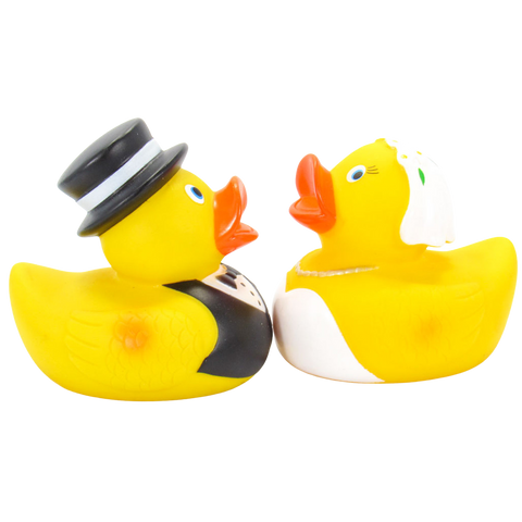 Rubber Ducks Bride & Groom