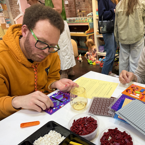 Lego Print Making Workshop: Friday May 15th 3PM - 5PM