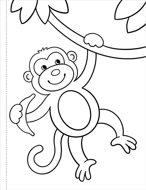 My First Coloring Book: Animals