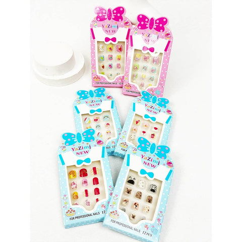 Lovely Press On Kids Nails Set