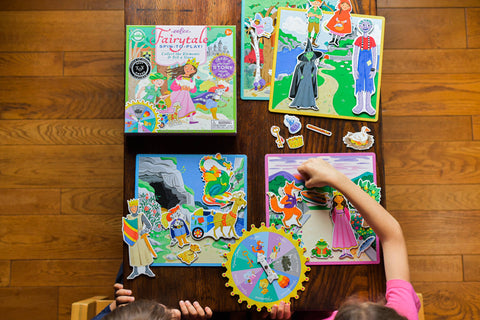 eeBoo Fairytale Spinner Game