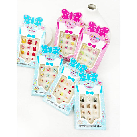 Lovely Press On Kids Nails Set