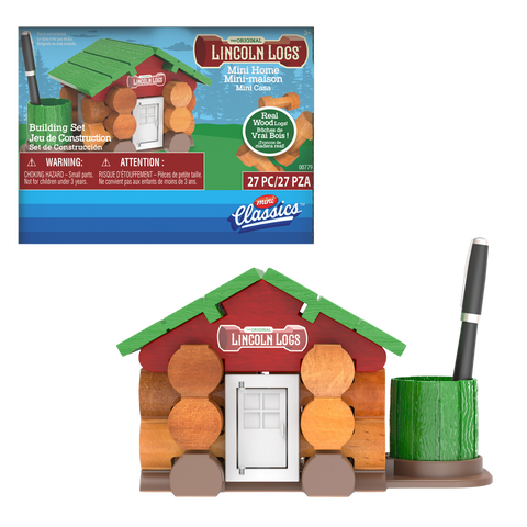 Lincoln Logs Mini Home-Mini Mansion