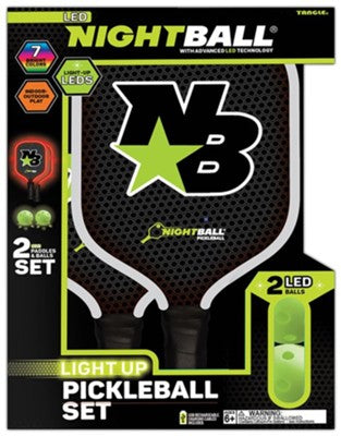 Tangle NightBall Light up Pickleball Set
