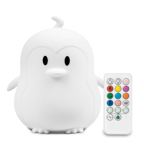 Lumipets® LED Penguin Night Light with Remote
