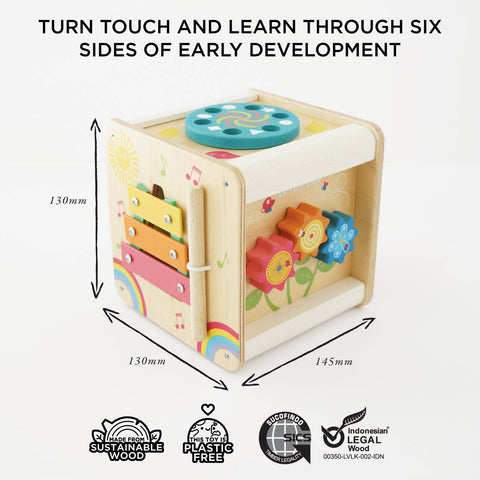 Le Toy Van Activity Wooden Cube