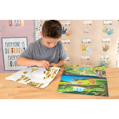 Amazing Adventures Reusable Sticker Pad