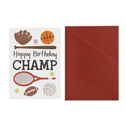 Champ - Birthday Card
