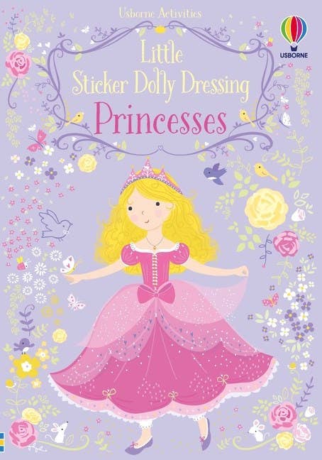 Little Sticker Dolly Dressing Princess : Usborne