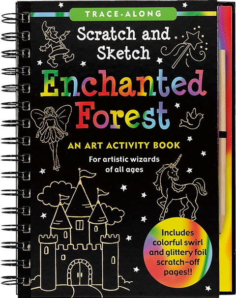 Enchanted Forest Scratch & Sketch