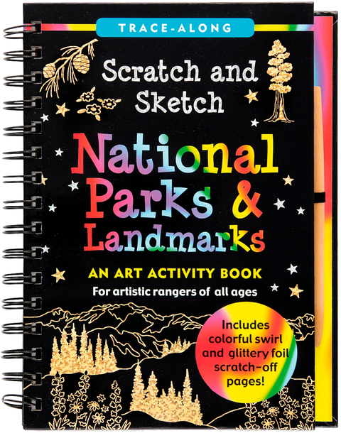 National Parks & Landmarks Scratch & Sketch