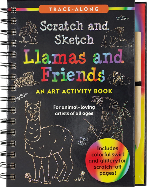 Llamas and Friends Scratch & Sketch