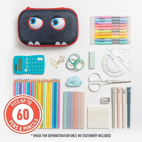 ZIPIT Wildlings Box, Cute Pencil Case Gift for Kids