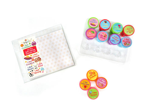 Positive Affirmation Stamp Kit for Kids
