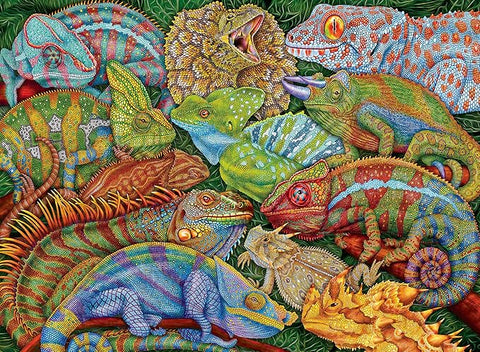 Ravensburger Riveting Reptiles 300 Pc Puzzle