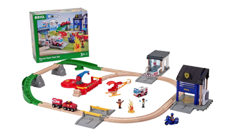 Brio Rescue Team Train Setw