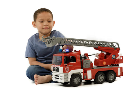 Bruder MAN Fire engine with water pump with Light/Sound M