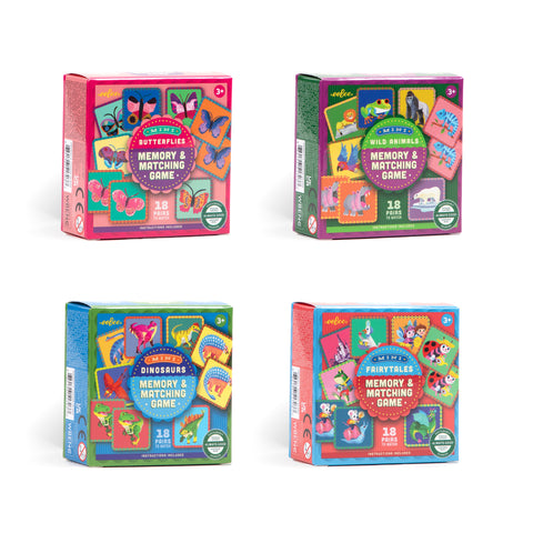 eeBoo Mini Memory and Matching Game Assorted