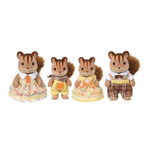 Calico Critters Walnut Squirrel Family 2026