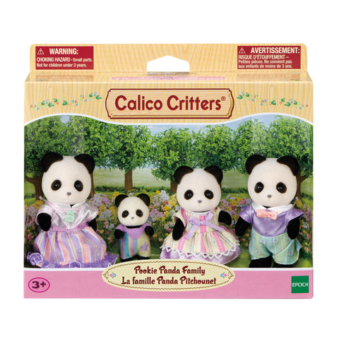 Calico Critters Pookie Panda Family