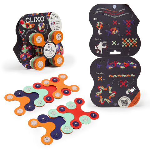 Clixo Tiny & Mighty Space Colors Pack 9 Pieces