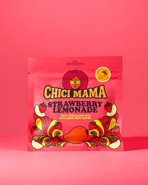 Chici Mama Real Mango Bites - Strawberry Lemonade