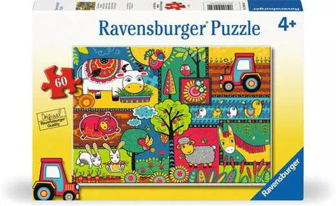 Ravensburger A Day at the Farm 60 Pc Puzzle