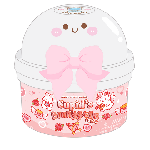 The Kawaii Company Cupid's Bunnygram Signature Dome Slime