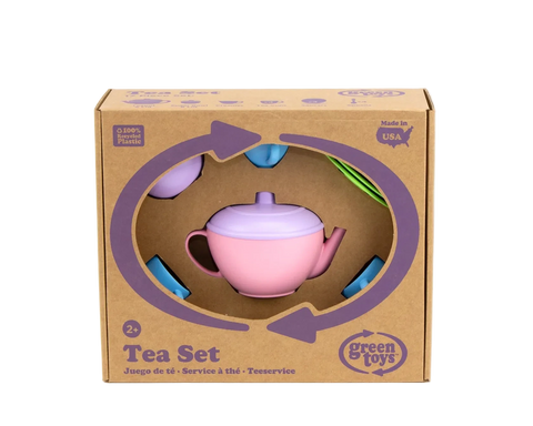 Green Toys Tea Set - Pink
