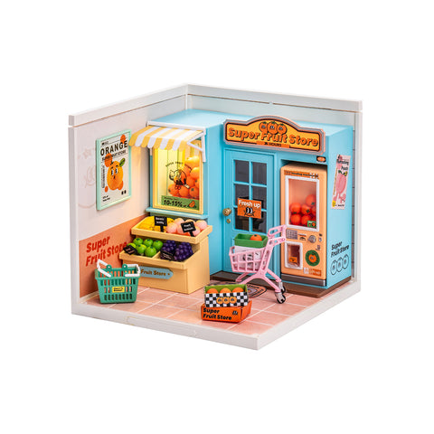 Hands Craft Super Fruit Store Super Creator Miniature House