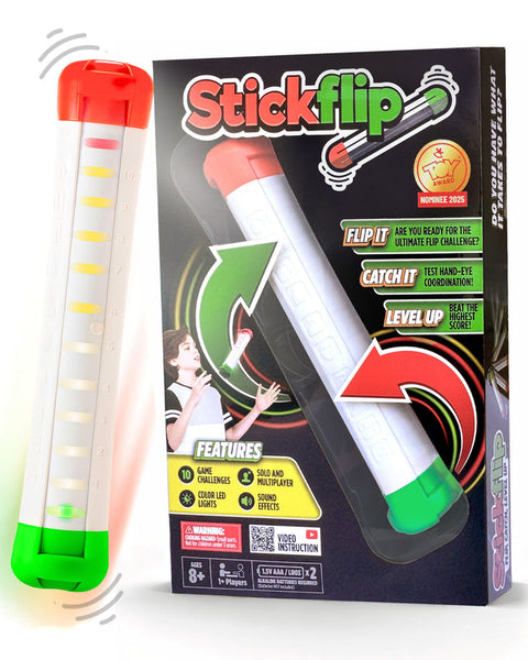 Stickflip - How Many Flips can You Throw? - Flip, Catch, Level Up