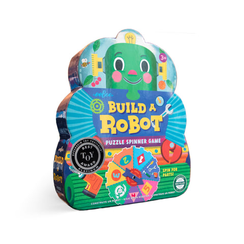 eeBoo Build a Robot Shaped Spinner Game