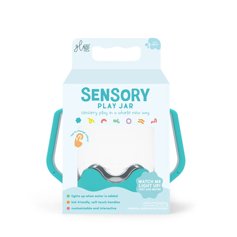Glo Pals Teal Sensory Jar