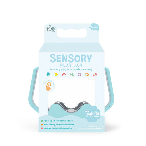 Glo Pals Blue Sensory Jar