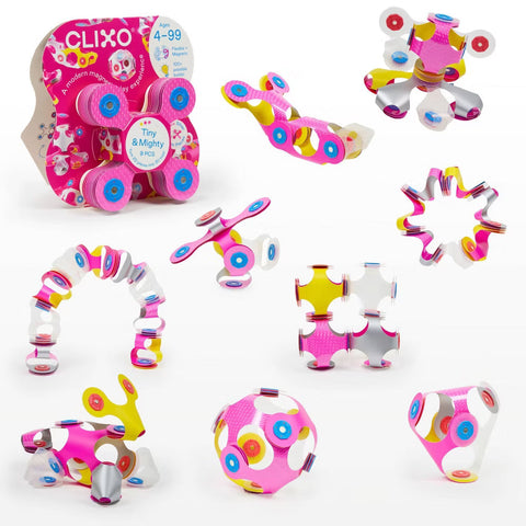 Clixo Tiny & Mighty Sparkle Pack 9 Pieces