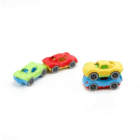 Green Toys Stack & Link Racers