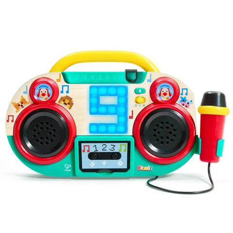 Hape Pixelz Sing-Along Pixel Boombox