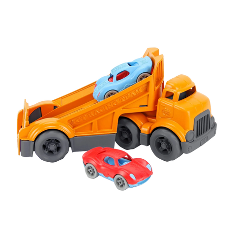 Green Toys Racing Truck with 2 Racers