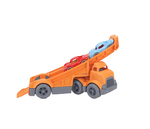 Green Toys Racing Truck with 2 Racers