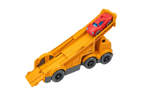 Green Toys Racing Truck with 2 Racers