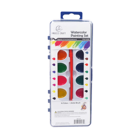 Angels Craft Watercolor Paint Set 16 colors