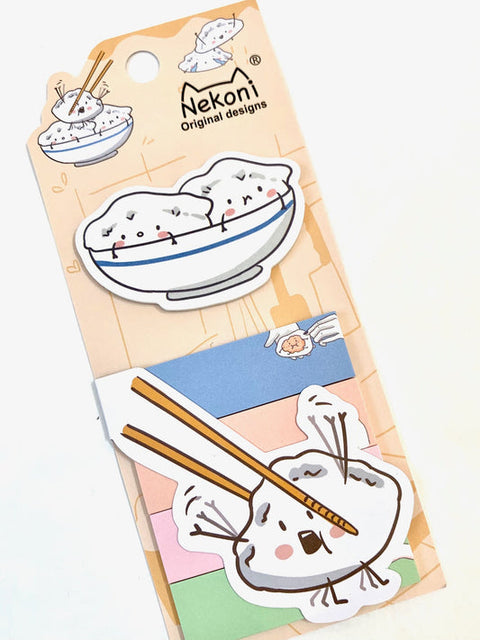 Nekoni Dumpling Sticky Notes