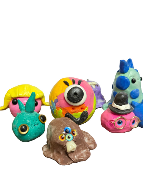 HNN Creations The Blob Squad: Creepy-Cute Clay Friends