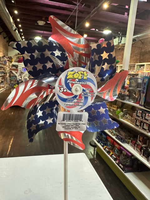 Zoft Pinwheels: American Flag